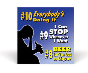 Top Ten Myths About Alcohol and Drugs